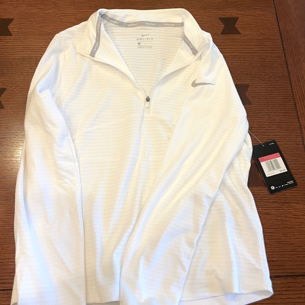 Girls NIKE Golf DRI-FIT 1/4 Zip Lightweight Pullover